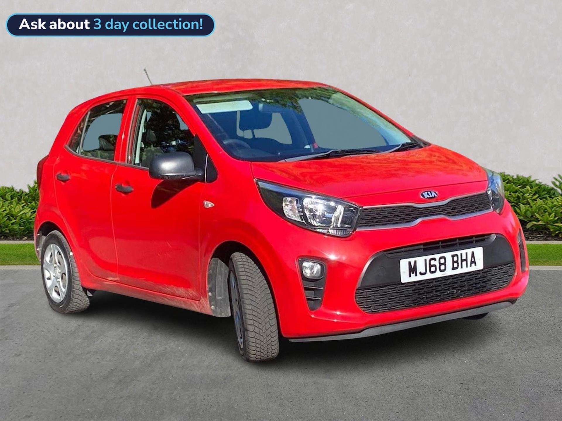 2018 KIA PICANTO HATCHBACK 2018 1 ONLY 19200MLS ABS USB SOCKET PETROL HATCHBACK MANUAL 19,260... photo