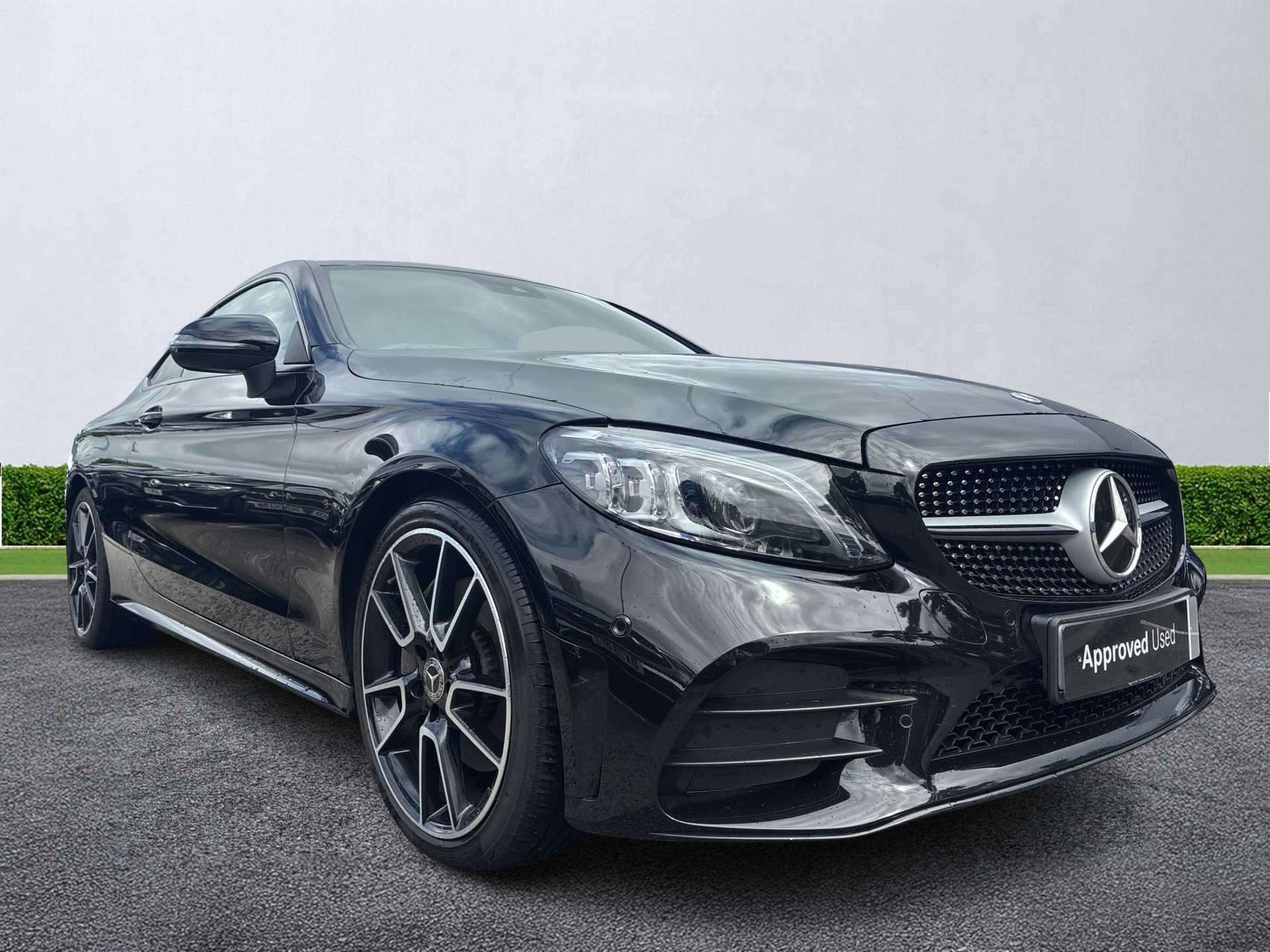 2020 MERCEDES C CLASS DIESEL COUPE 2020 C300D AMG LINE PREMIUM 2DR 9G TRONIC 19 ALLOYS... photo