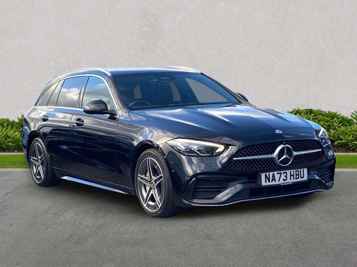 MERCEDES-BENZ C CLASS DIESEL ESTATE C220D Amg Line 5Dr 9G-Tronic