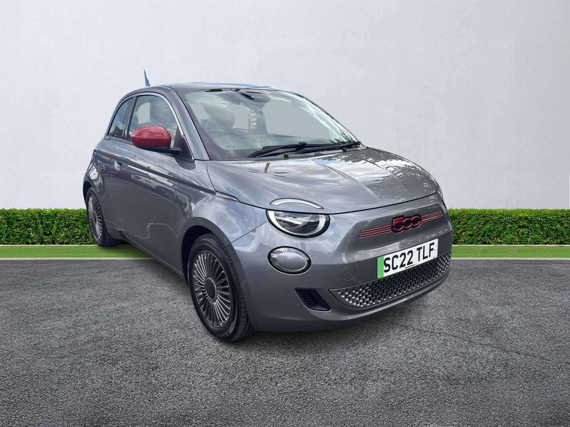 2022 500 ELECTRIC HATCHBACK SPECIAL EDITIONS 2022 87KW RED 42KWH 3DR AUTO CAR PLAY... photo