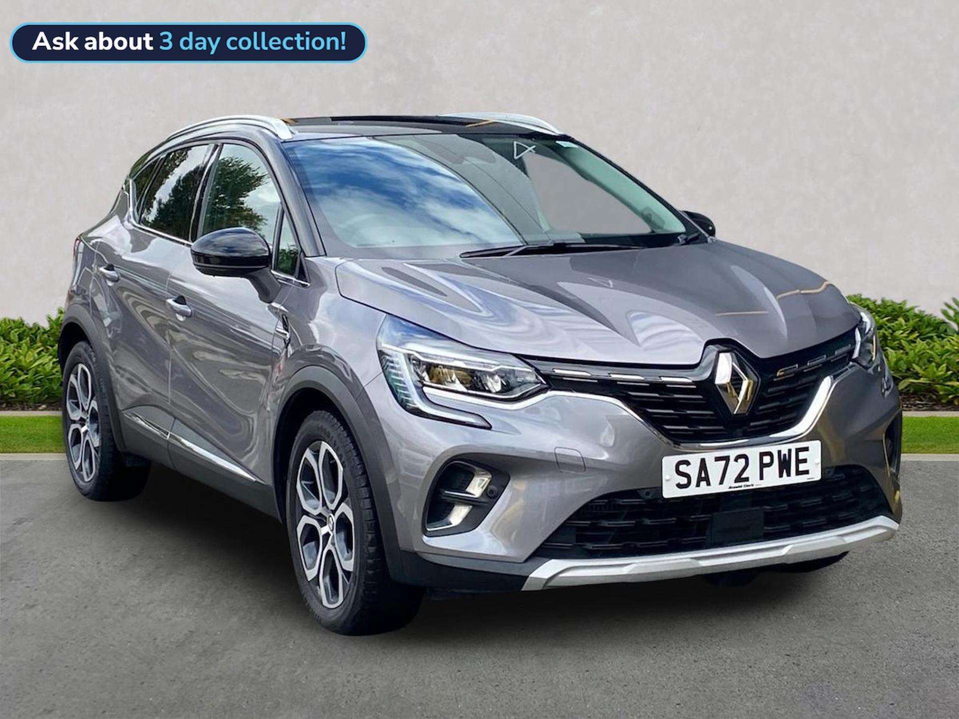 2022 RENAULT CAPTUR HATCHBACK 2022 TECHNO TCE CARPLAY, CAMERA, SENSORS PETROL HATCHBACK MANUAL 8,028 MLS... photo