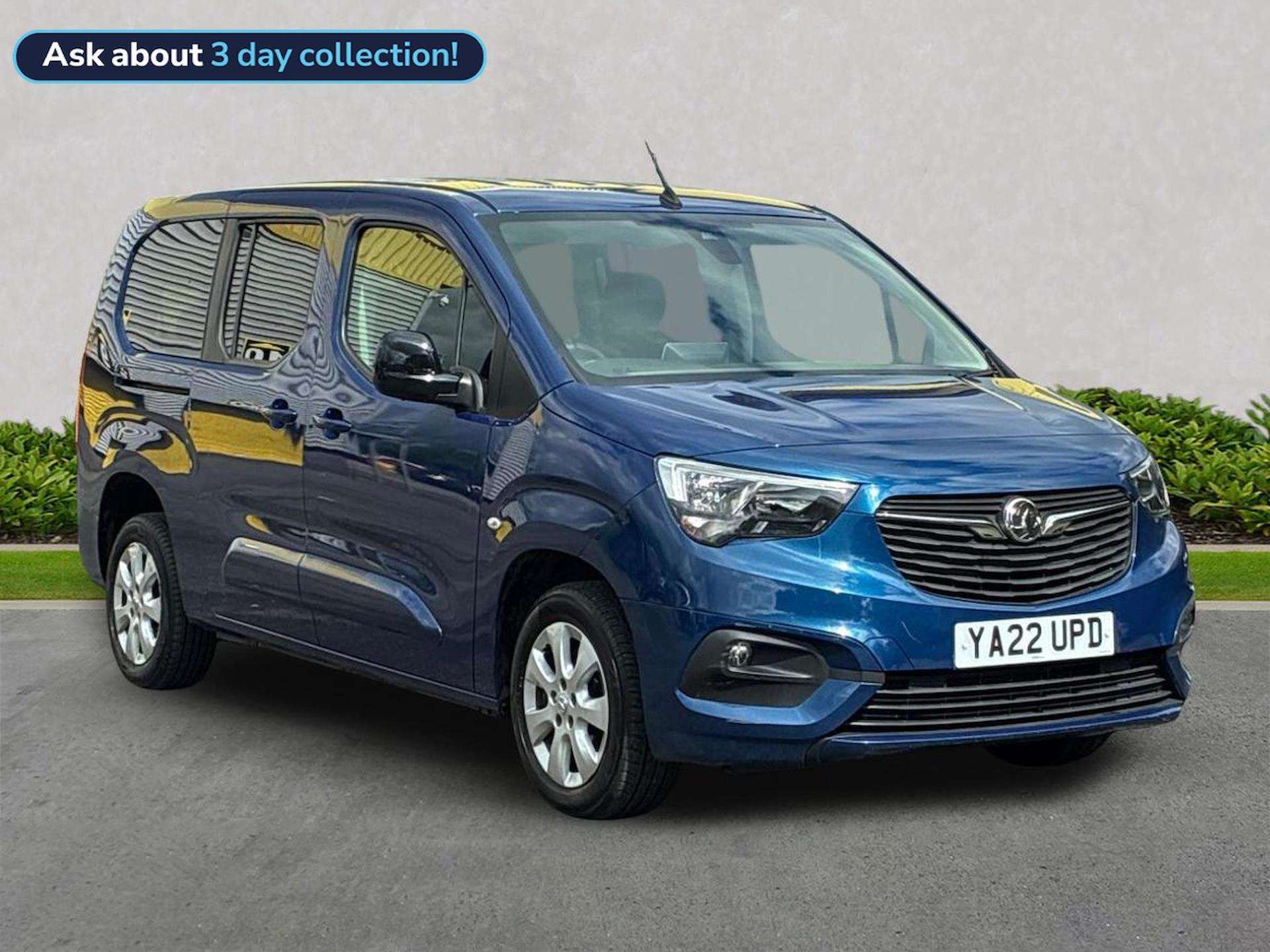 2022 VAUXHALL COMBO LIFE DIESEL ESTATE 2022 1.5 TURBO D SE XL MPV 5DR DIESEL... photo