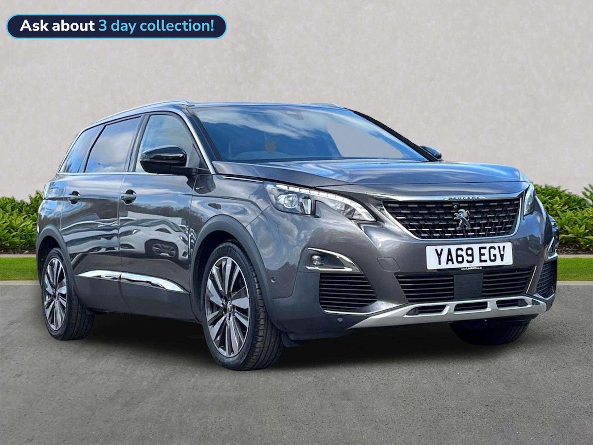 2019 PEUGEOT 5008 DIESEL ESTATE 2019 2.0 BLUEHDI GT SUV 5DR DIESEL EAT EURO 6... photo