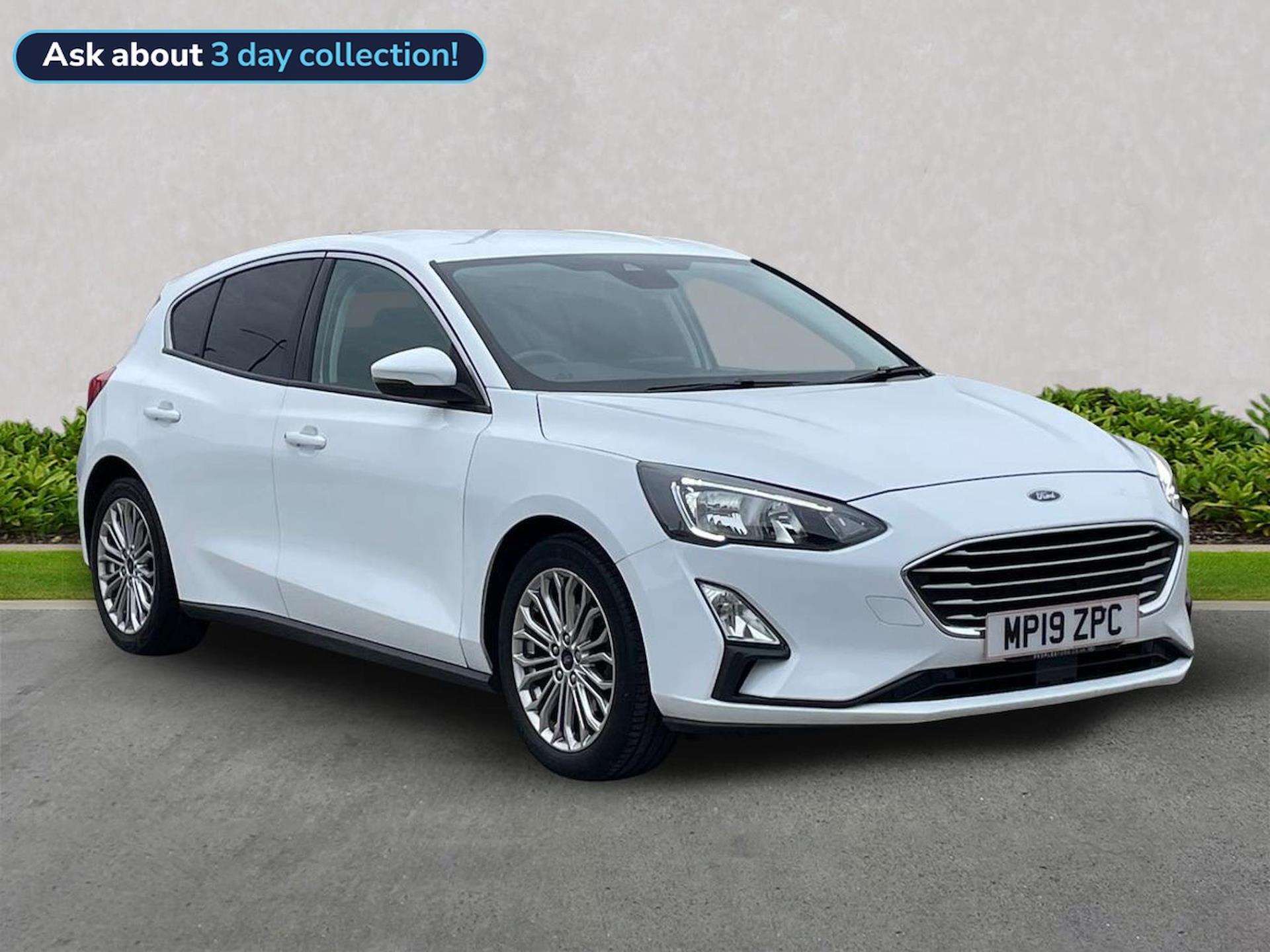 2019 FORD FOCUS HATCHBACK 2019 1.0 ECOBOOST 125 TITANIUM X 5DR AUTO HEATED SEATS NAV... photo