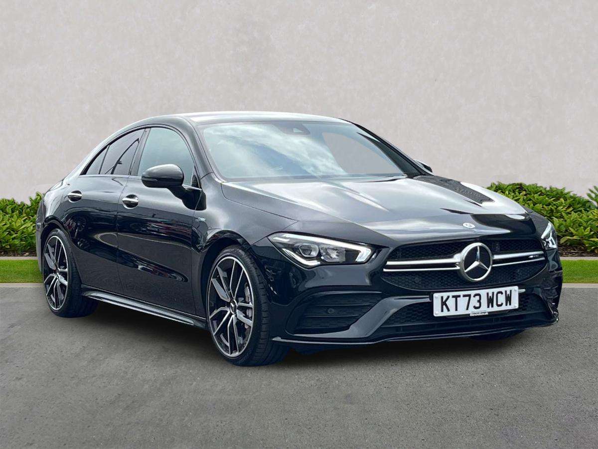 2023 MERCEDES CLA AMG COUPE 2023 CLA 35 PREMIUM 4MATIC 4DR TIP AUTO 19 ALLOYS... photo