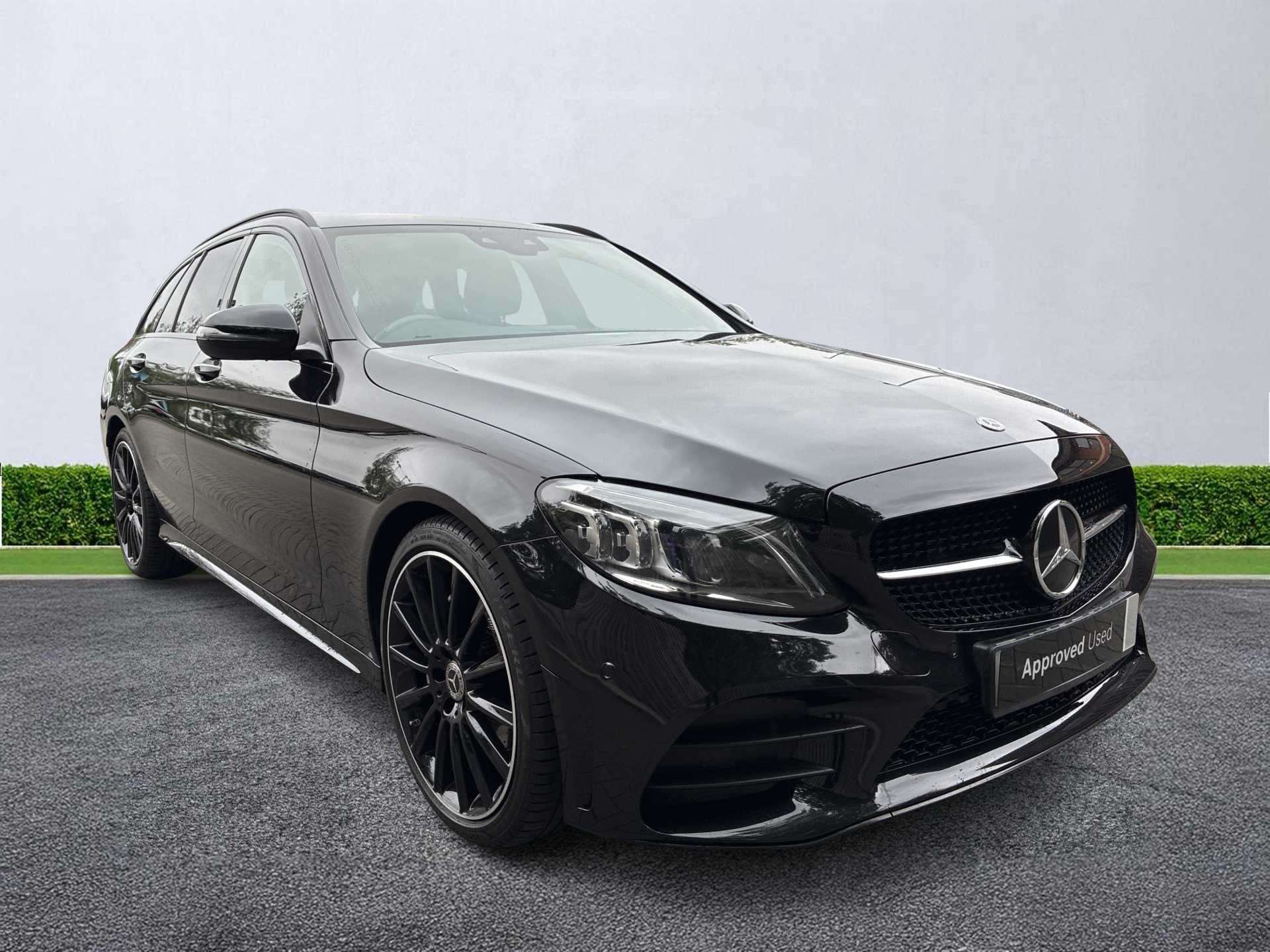 2021 MERCEDES C CLASS DIESEL ESTATE 2021 C220D AMG LINE PREMIUM 5DR 9G TRONIC COMAND NAVIGATION.... photo