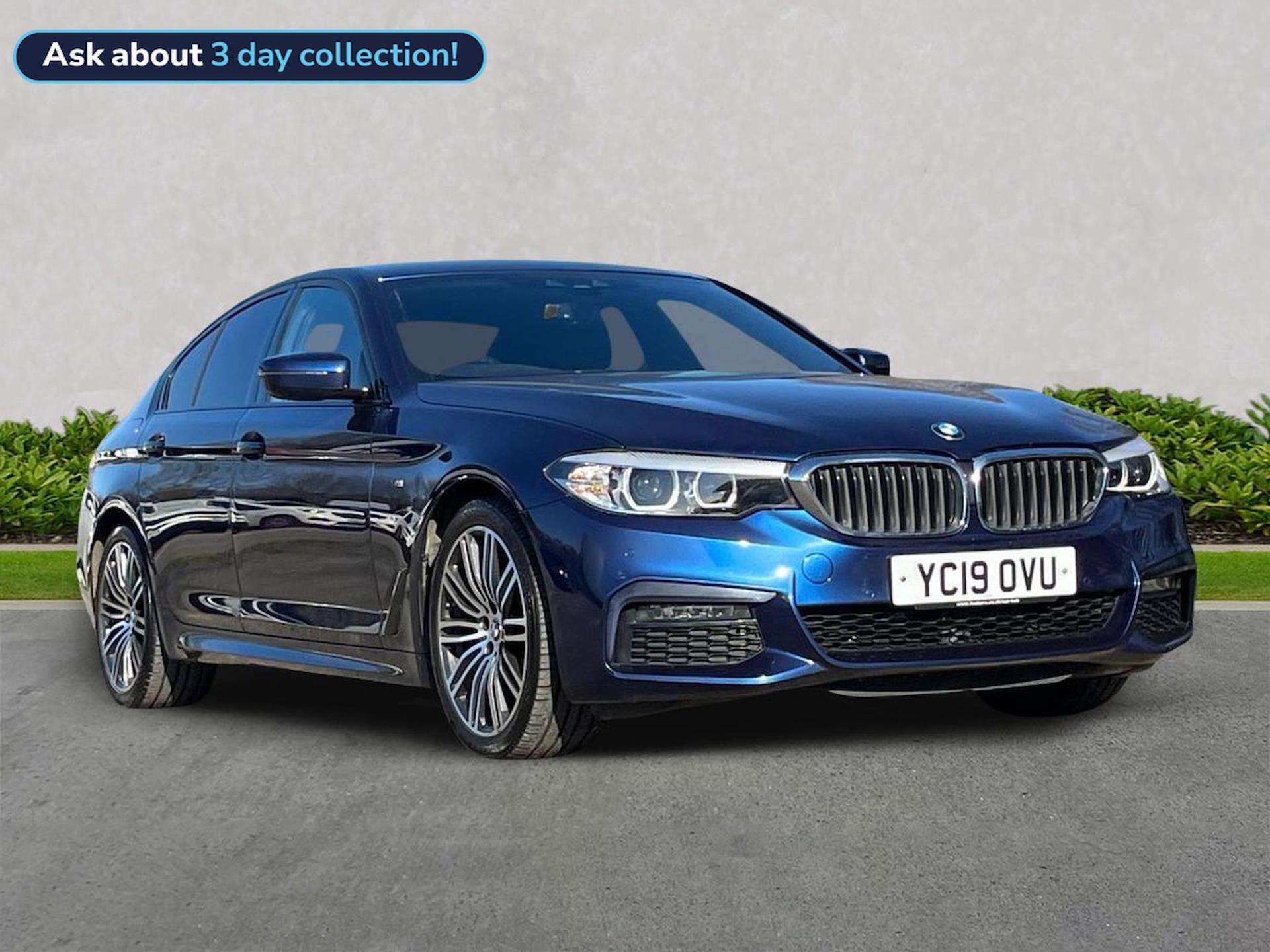 2019 BMW 5 SERIES DIESEL SALOON 2019 2.0 520D M SPORT SALOON 4DR DIESEL AUTO XDRIVE... photo