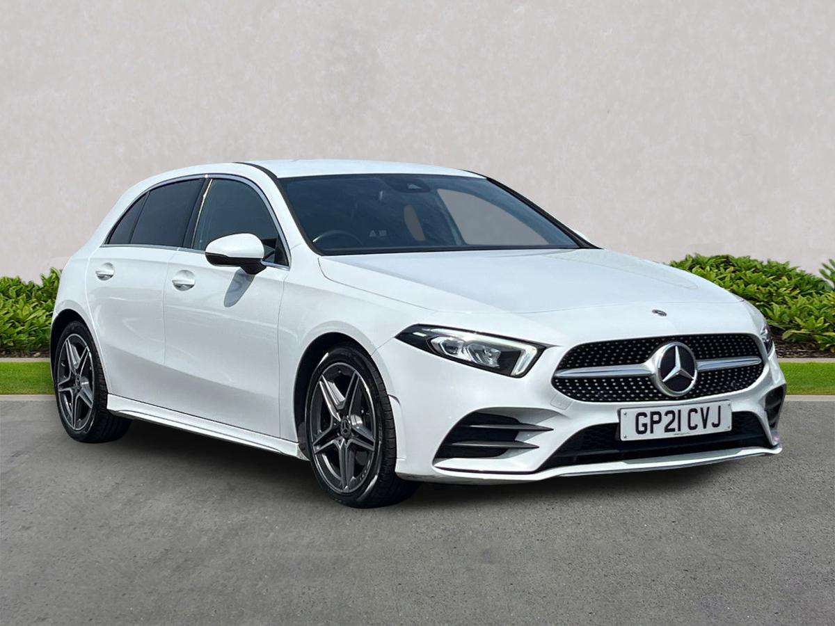 2021 MERCEDES A CLASS DIESEL HATCHBACK 2021 A200D AMG LINE 5DR AUTO SAT NAV HEATED SEATS... photo
