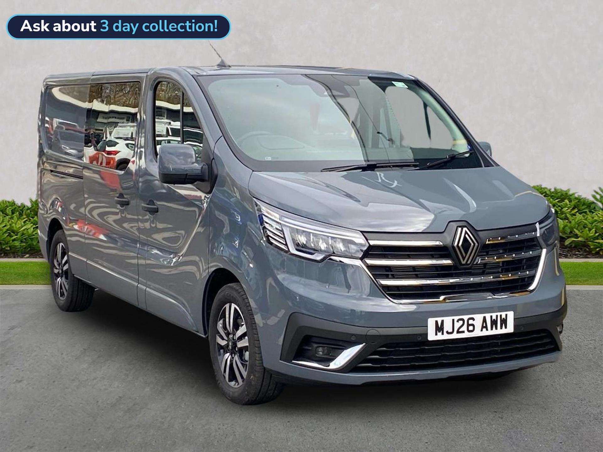 2026 RENAULT TRAFIC LWB DIESEL 2026 LL30 EXTRA BLUE DC AUTO, EXTRA SPORT DIESEL AUTOMATIC... photo