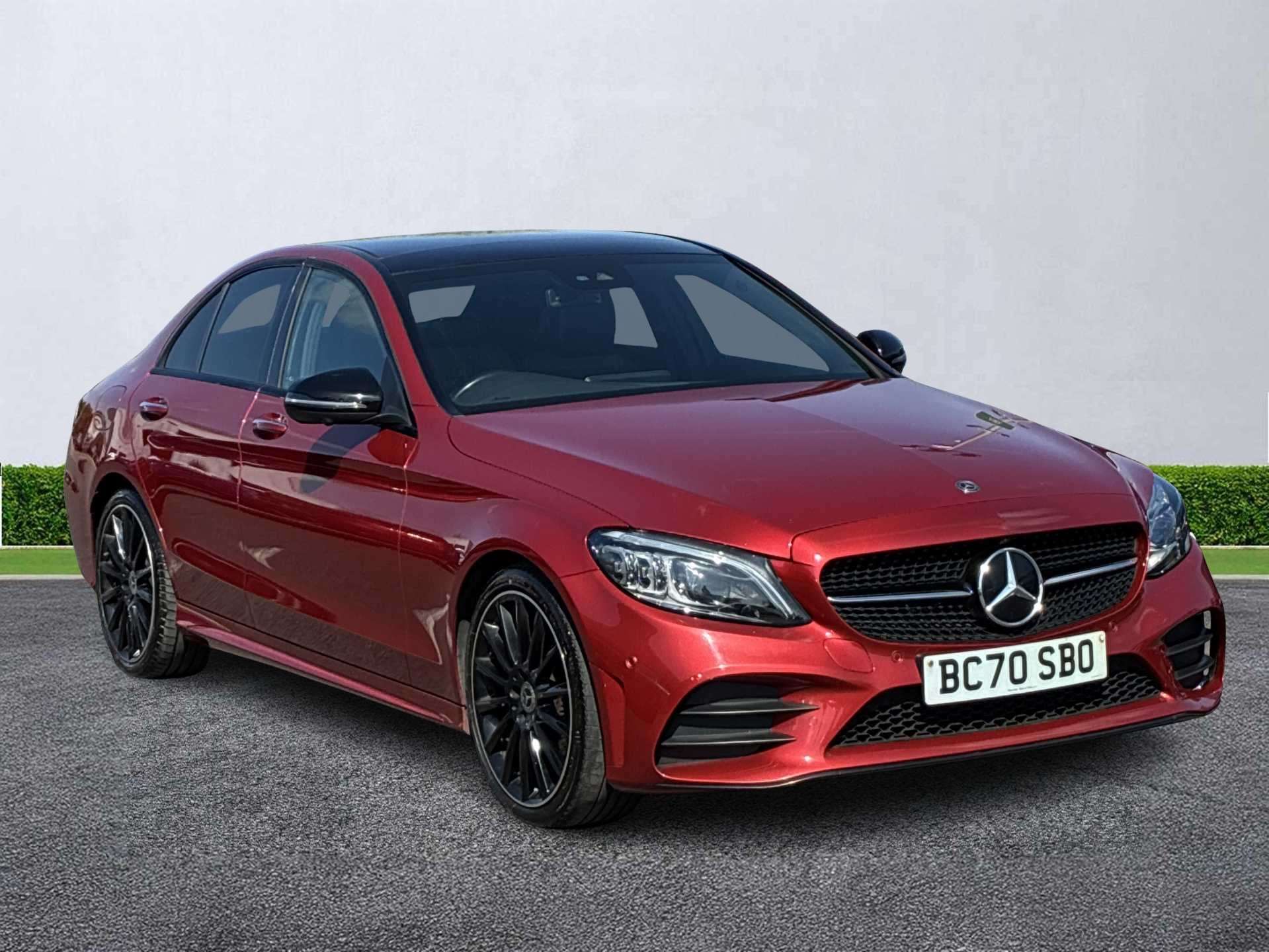 2021 MERCEDES C CLASS DIESEL SALOON 2021 C220D AMG LINE PREMIUM PLUS 4DR 9G TRONIC FULL... photo